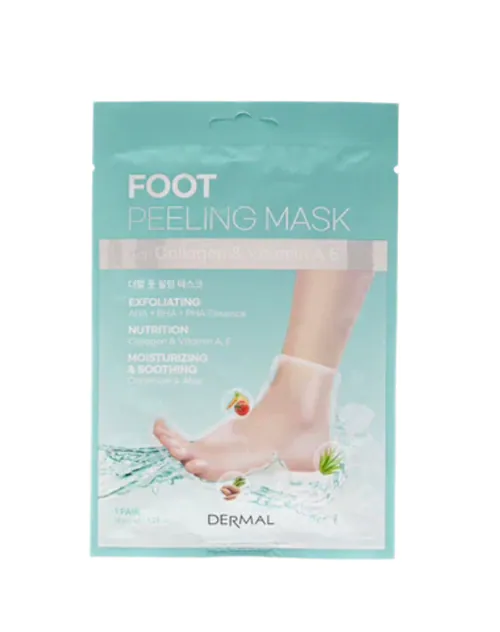 Foot Peeling Mask with Collagen&Vitamin A,E