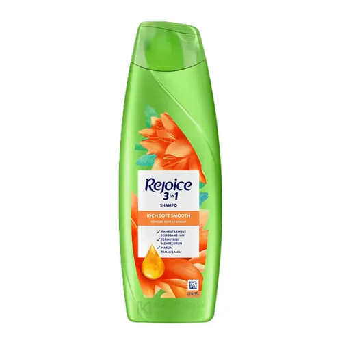 3-in-1 Rich Smooth Shampoo with Argan Oil