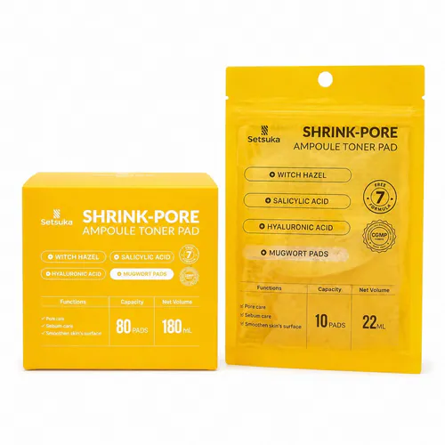 Shrink-Pore Ampoule Toner Pad