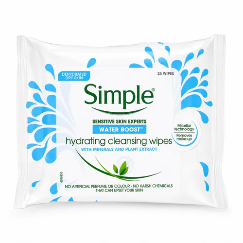Water Boost Hydrating Cleansing Wipes