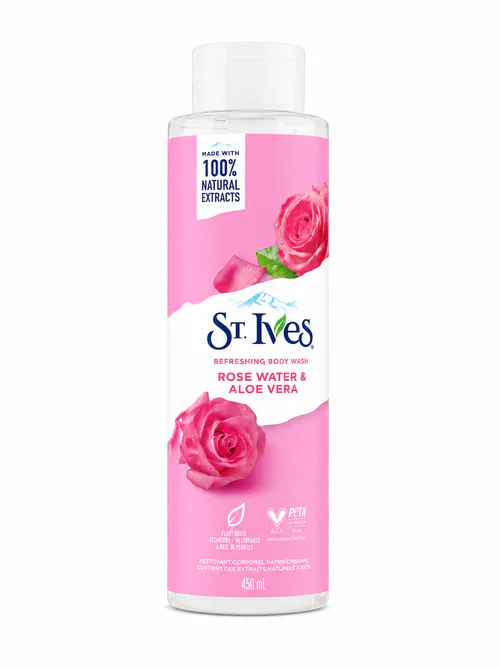 Refreshing Rose Water & Aloe Vera Body Wash