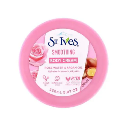 Smoothing Rose Water & Argan Oil Body Cream