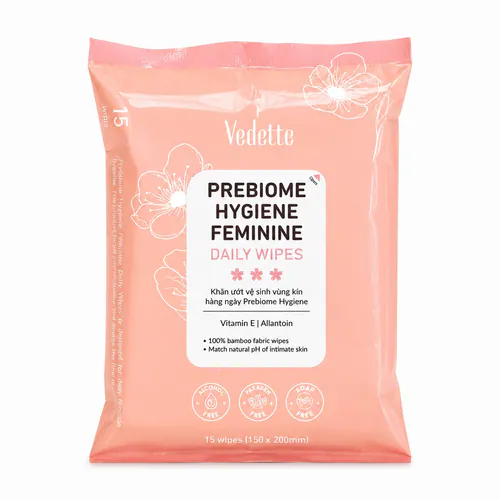 Prebiome Hygiene Feminine Daily Wipes