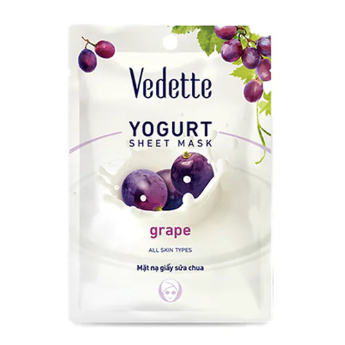 Grape Yogurt Sheet Mask